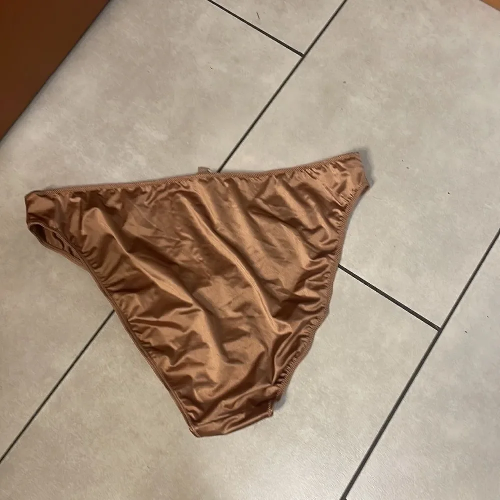 NWT Skims Nude Bikini top and Desert clay bikini bottoms